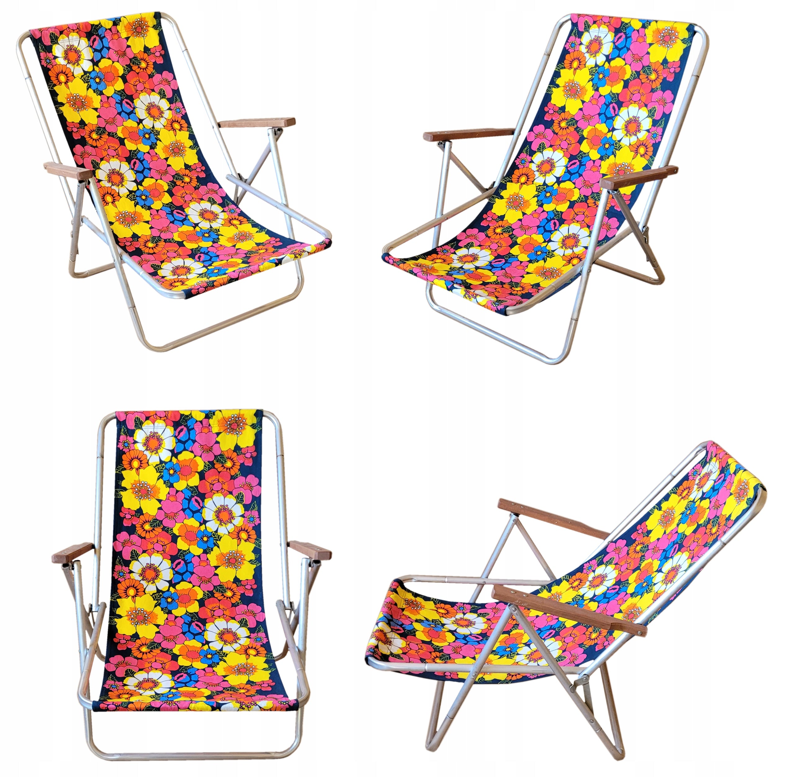 Beach Lounger Folding For Bag Lightweight Hiking Up To 150kg Aluminum Strong Kind sunbed