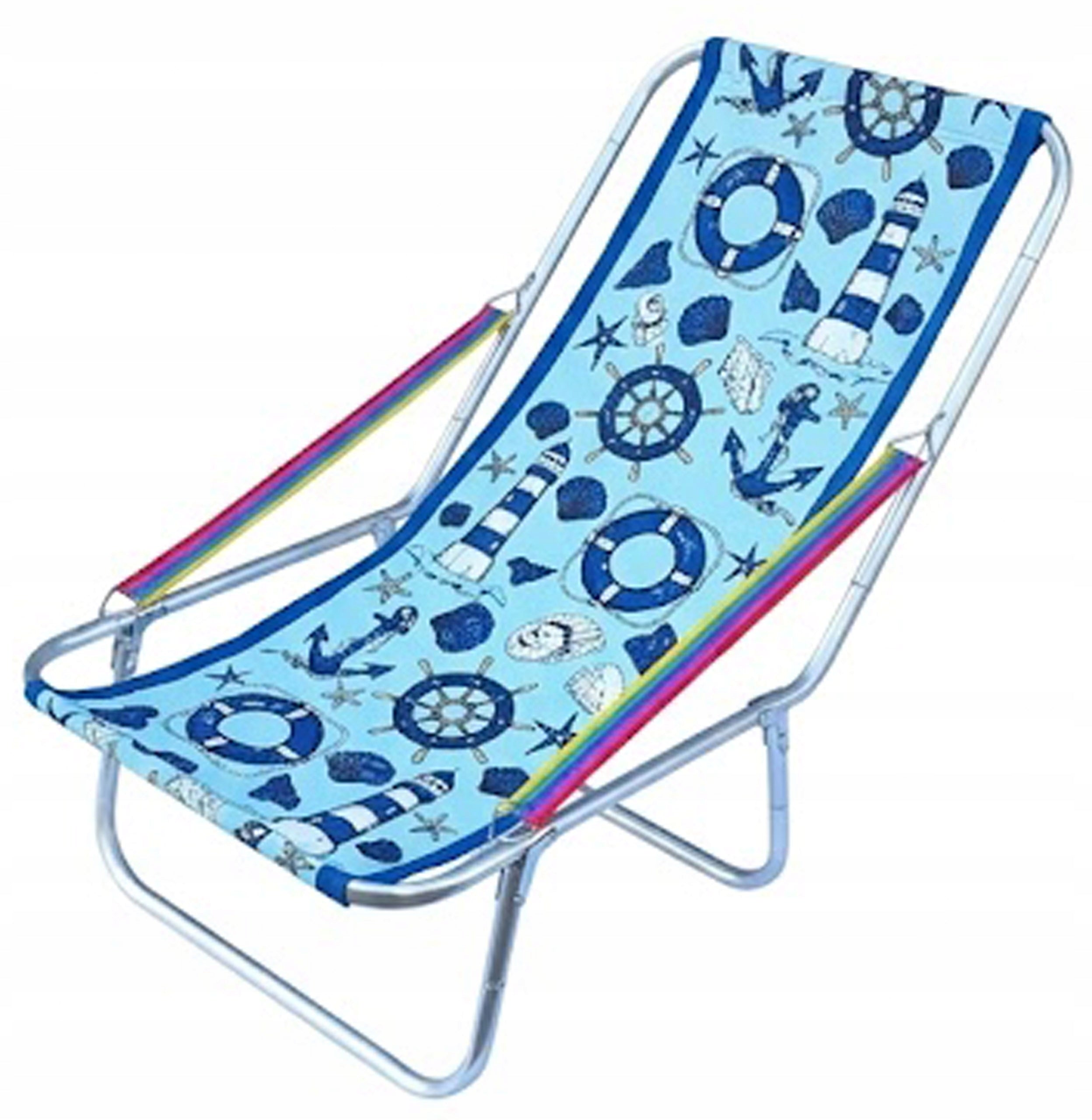 Beach Lounger Folding For Bag Lightweight Hiking Up To 150kg Aluminum Strong Packaging status original