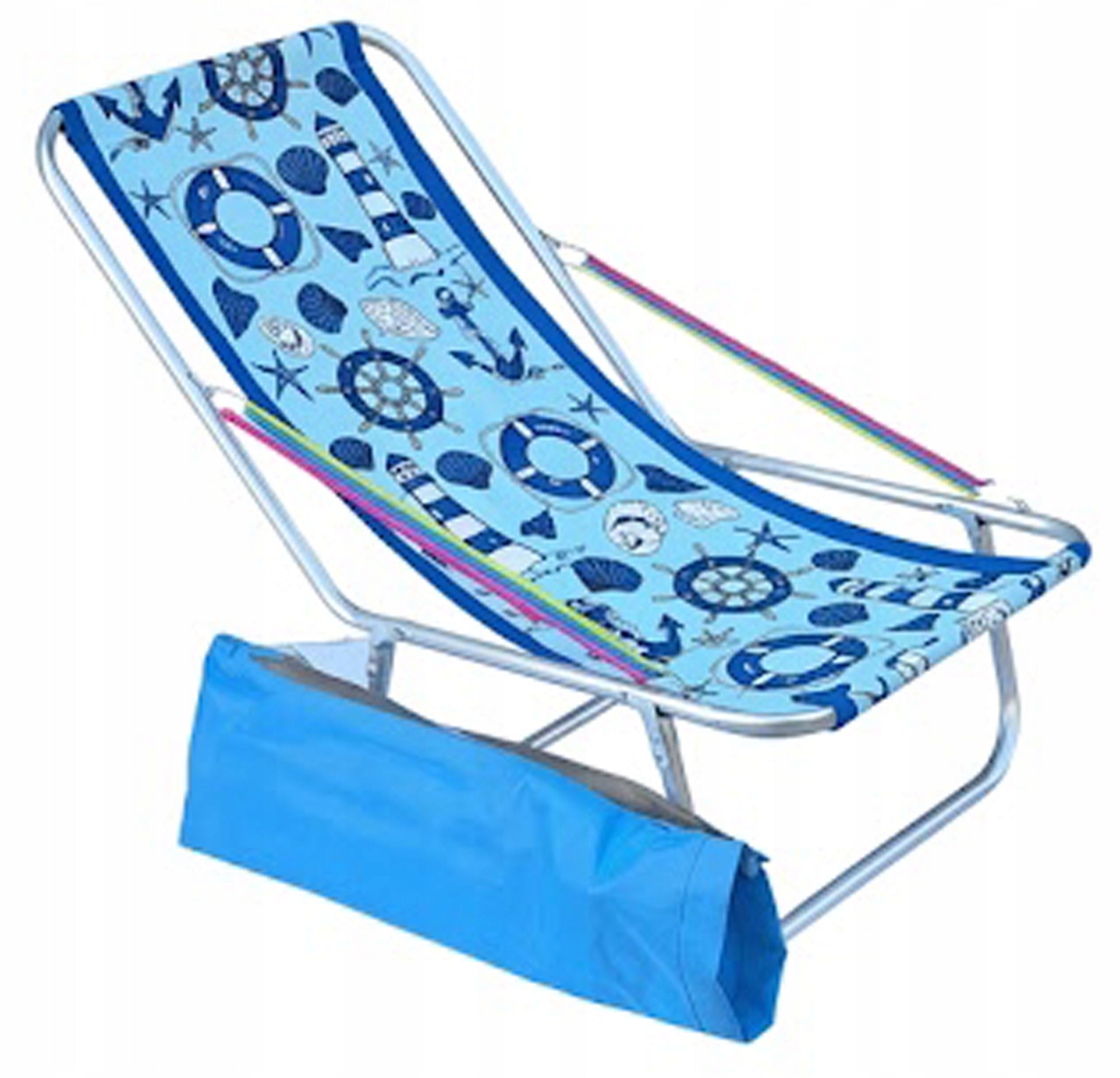 Beach Lounger Folding For Bag Lightweight Hiking Up To 150kg Aluminum Strong