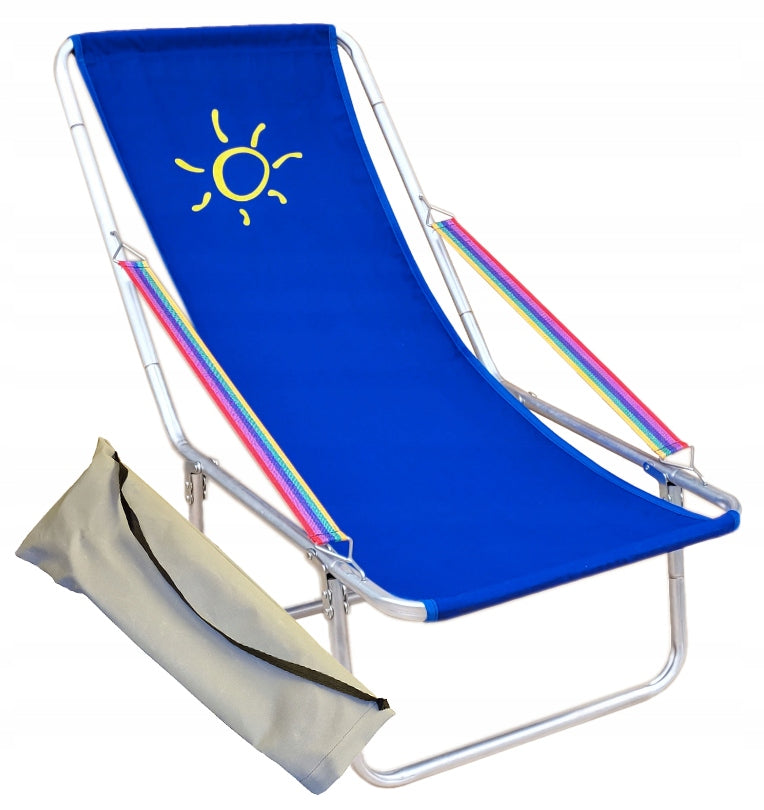 Beach Lounger Folding For Hiking Bag Lightweight 1,6kg Aluminum Up To 120kg