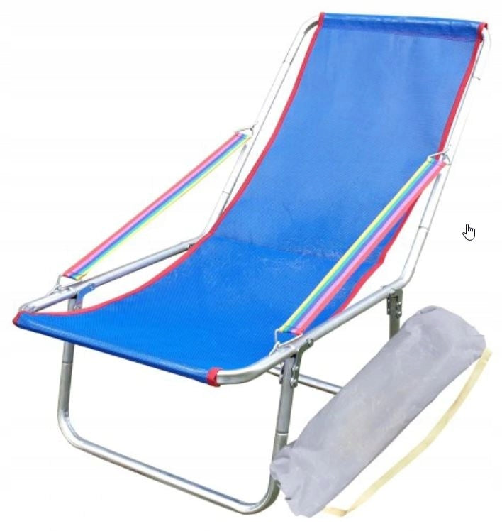 Beach Lounger Folding For Hiking Bag Lightweight 1,6kg Aluminum Up To 120kg