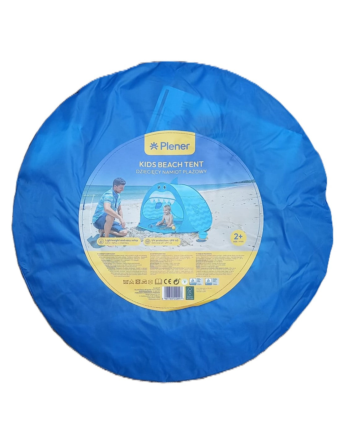 Beach Tent Self-Assembly Hiking Children's Shark Lightweight Outdoor Manufacturer code 5901705240997