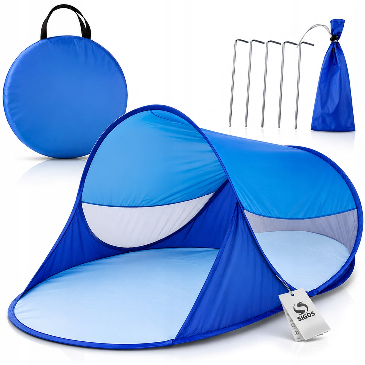 Beach Tent Self-folding Screen XXL children UV protection POP-UP