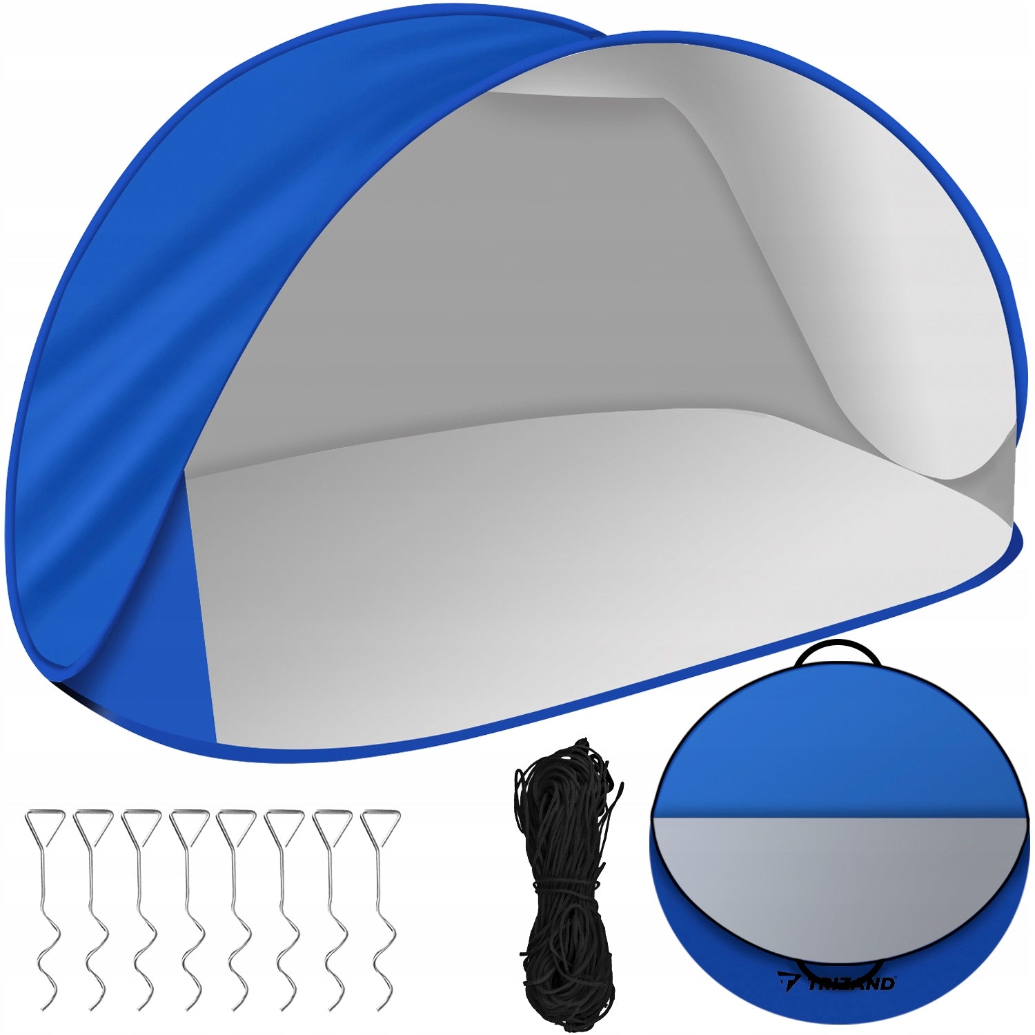 Beach Tent Self-folding Screen for Beach Protective Garden 220x120