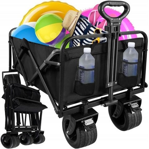 Beach Tourist Trolley 120L WIDE OFF-ROAD WHEELS Elongated STRONG Packaging status original