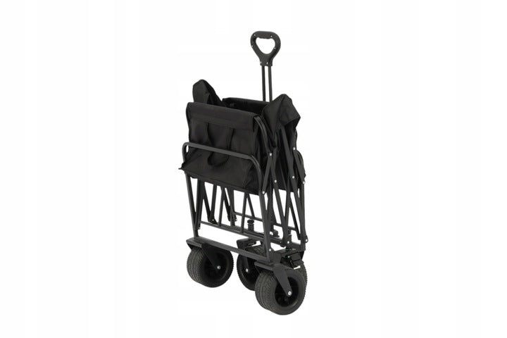 Beach Tourist Trolley 120L WIDE OFF-ROAD WHEELS Transport FOLDING Capacity 120 l