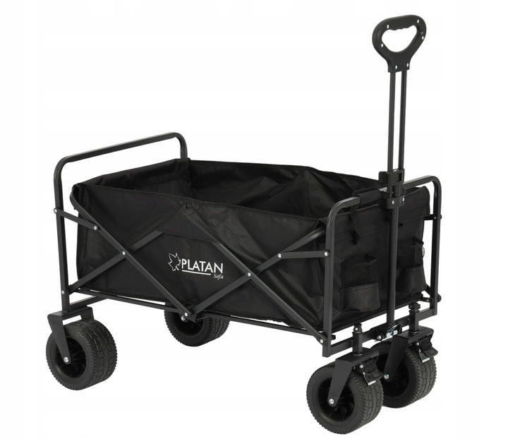 Beach Tourist Trolley 120L WIDE OFF-ROAD WHEELS Transport FOLDING Manufacturer code WOZ-SKL-PLAZ-120