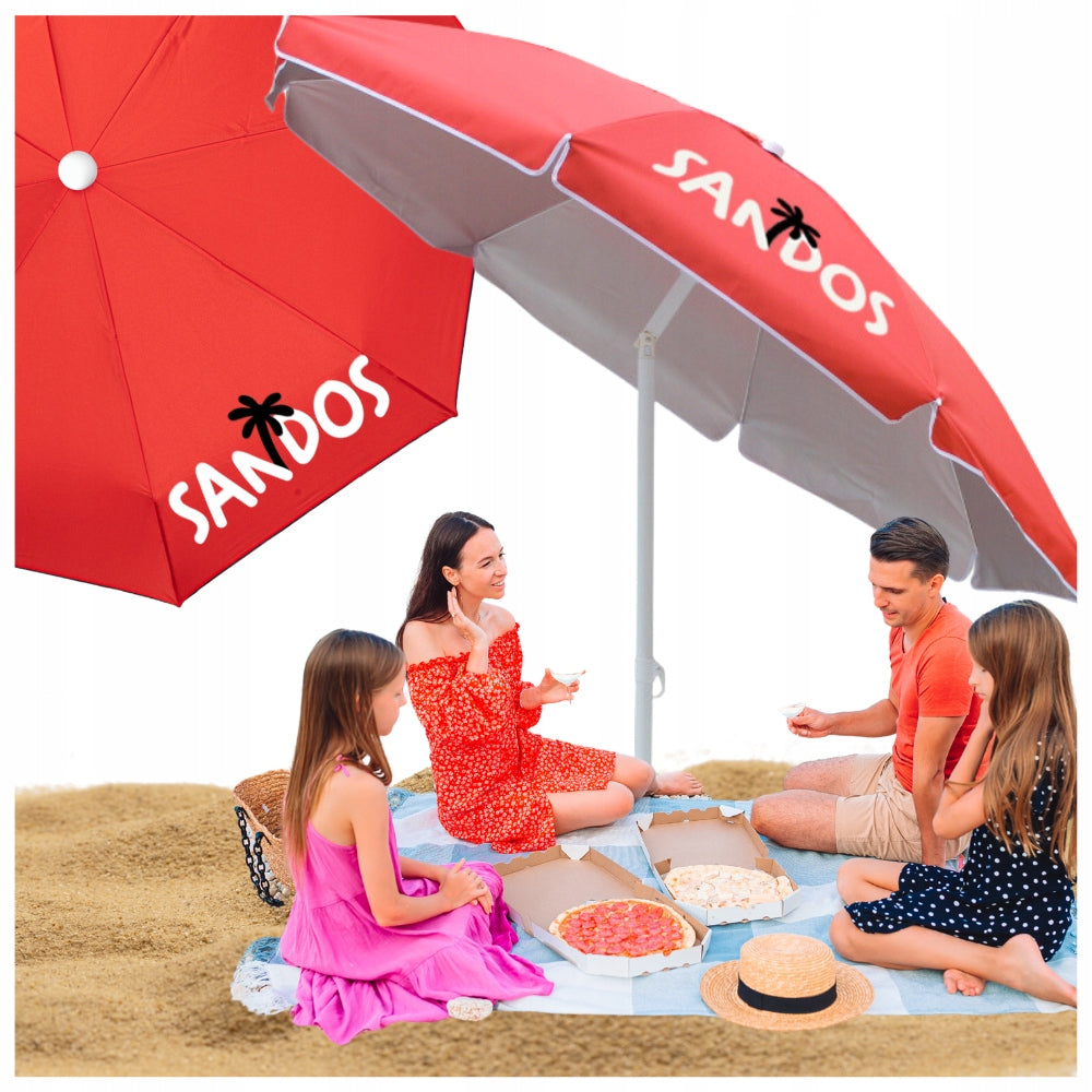 Beach Umbrella Folding Garden Double uv Broken Waterproof Cover