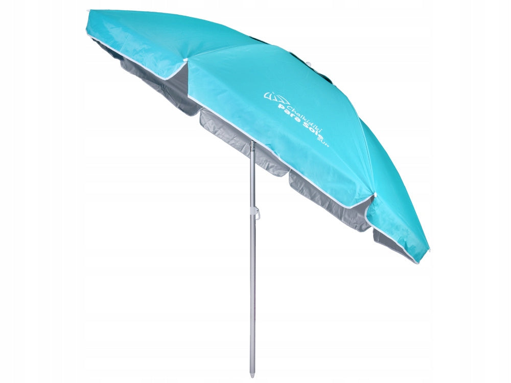 Beach Umbrella Garden Chalkidiki Pair SoleSun UPF50 240cm BROKEN SP0810 Brand Jokomisiada