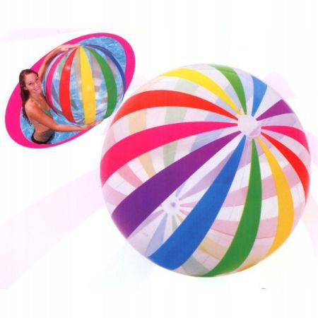 Beach ball Intex multicolored 107 cm Packaging status original