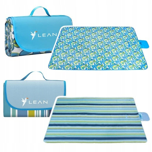 Beach blanket picnic folding camping mat LEAN 150x200cm waterproof patterns Manufacturer code 26583