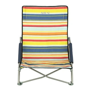 Beach chair NILS NC3035 blue-yellow