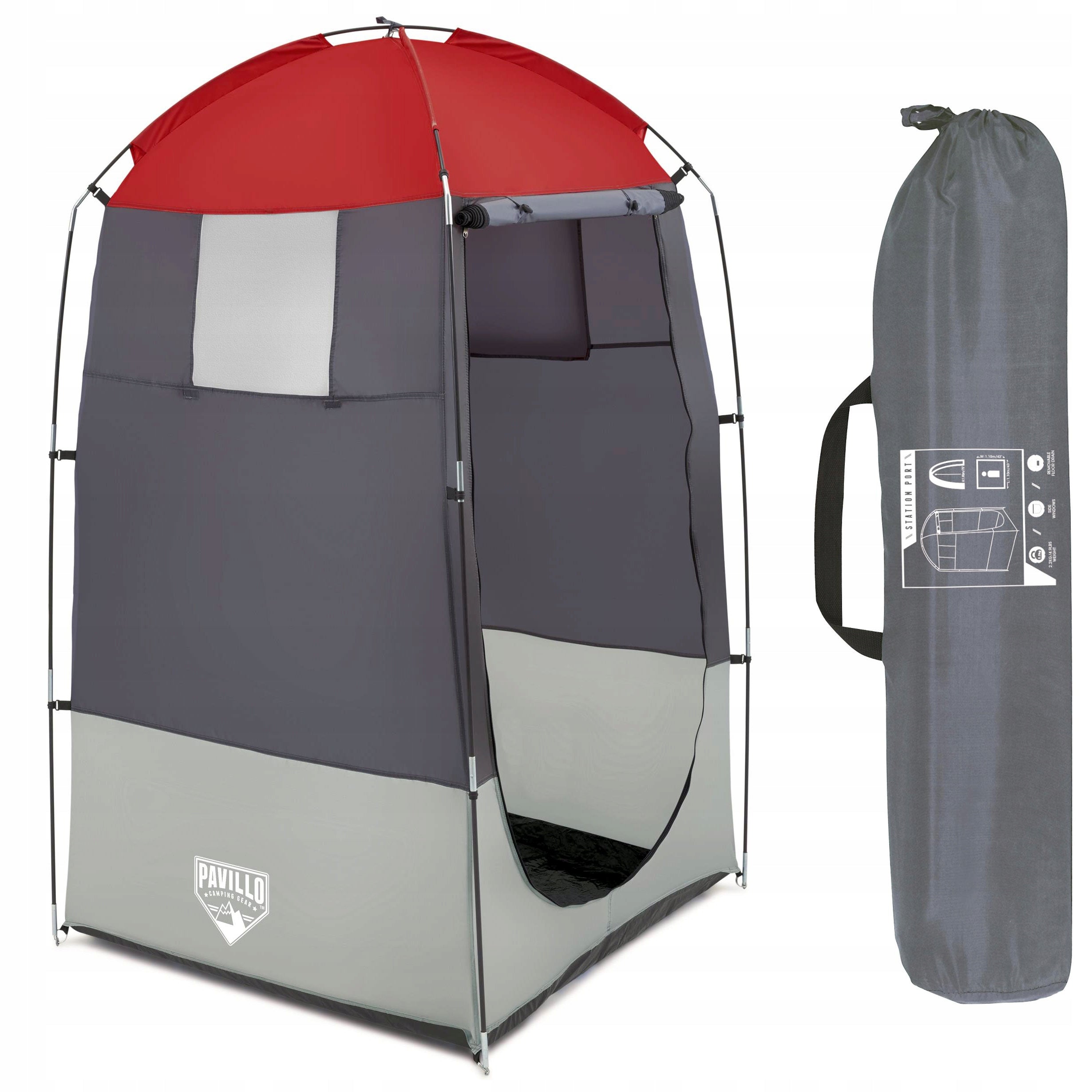 Beach changing room tourist tent shower toilet Bestway