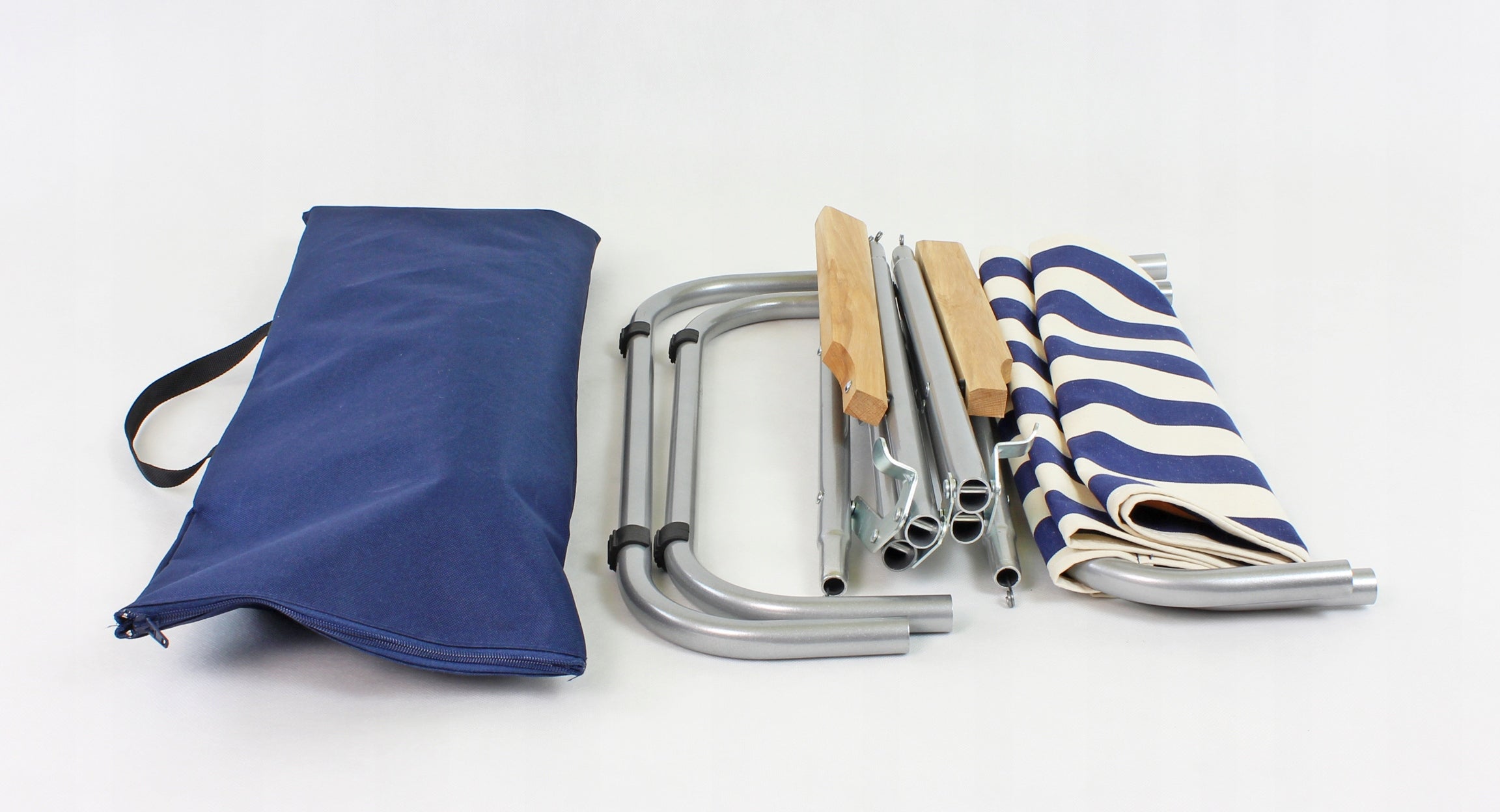 Beach lounger folding aluminum 150 kg + bag – lightweight, durable Manufacturer code 0398731458116