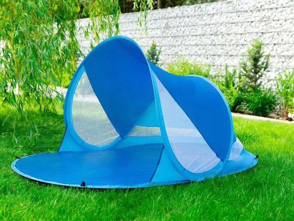 Beach tent large tourist screen for beach self-folding protection Manufacturer code 14512_rozz_gabb