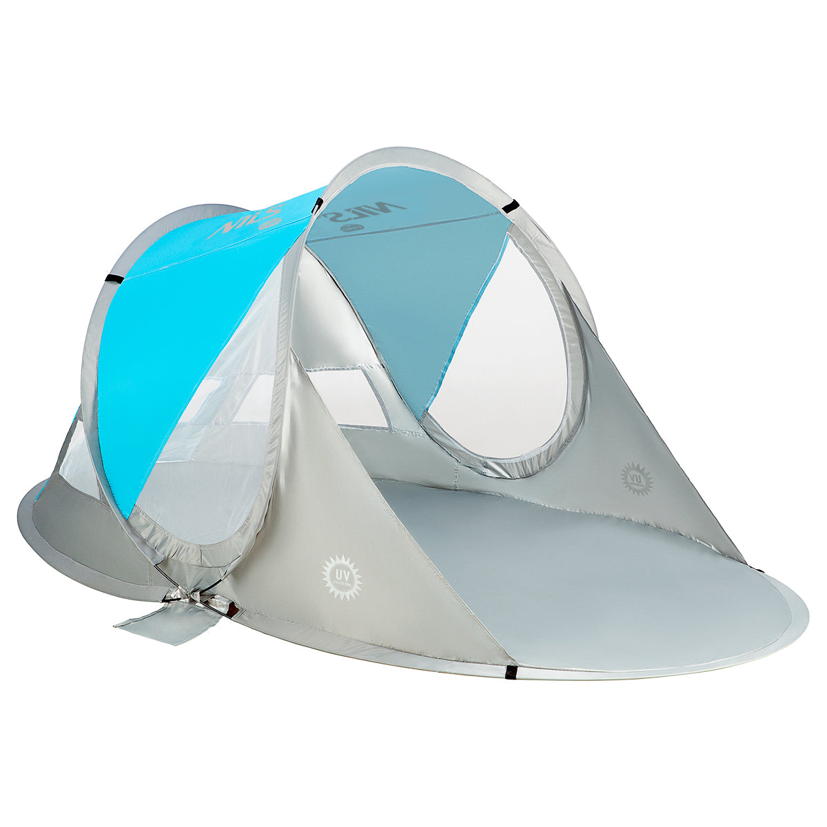 Beach tent self-folding screen for beach, garden UV protection