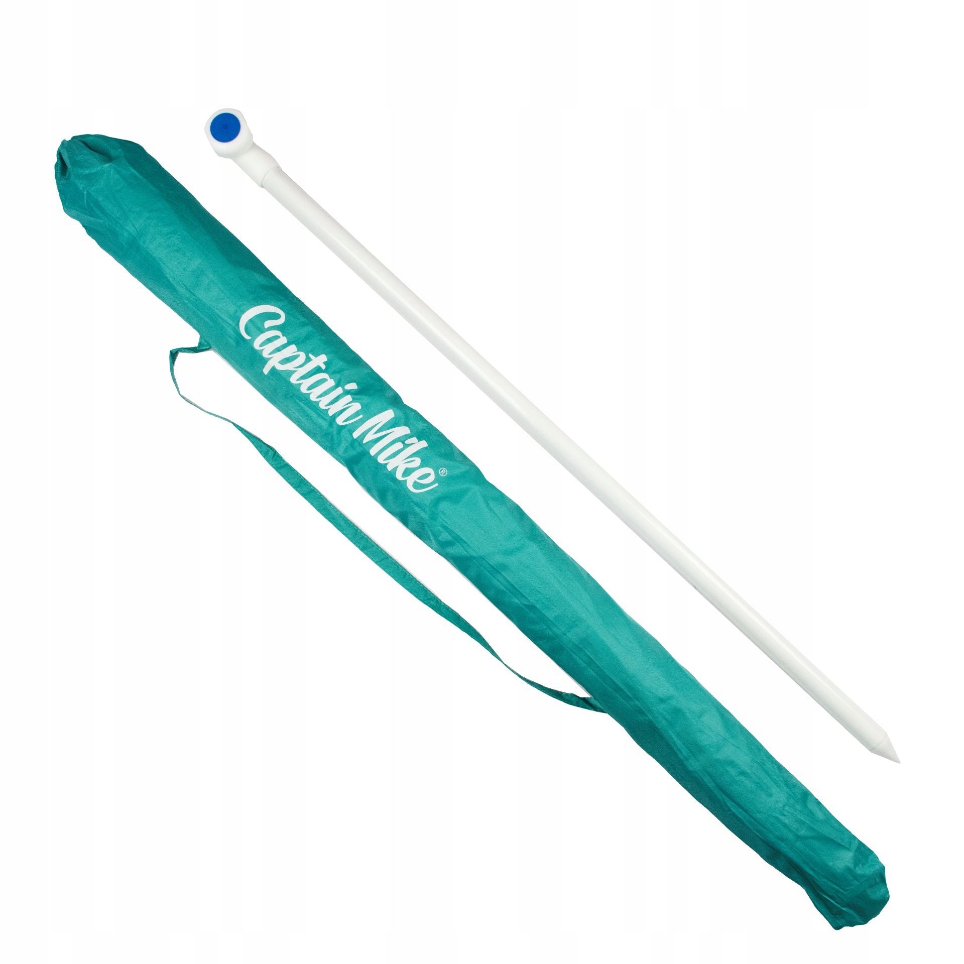 Beach umbrella with ventilation cover UV filter UPF50+ DURABLE 180 cm Brand Captain Mike