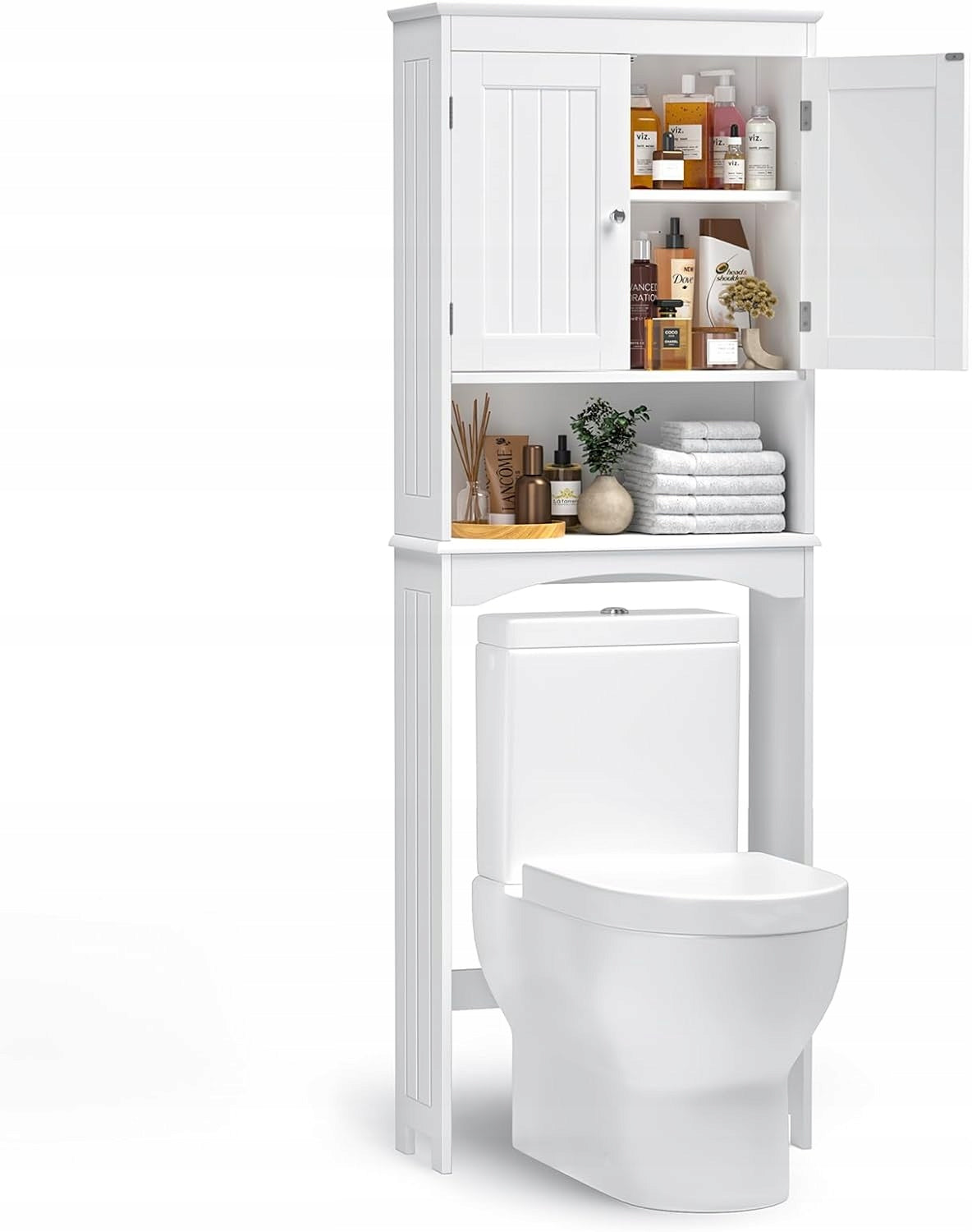 Bealife Półka Na Deskę Sedesową Z 3 Przegrodami-24D X 60W X 168H Cm