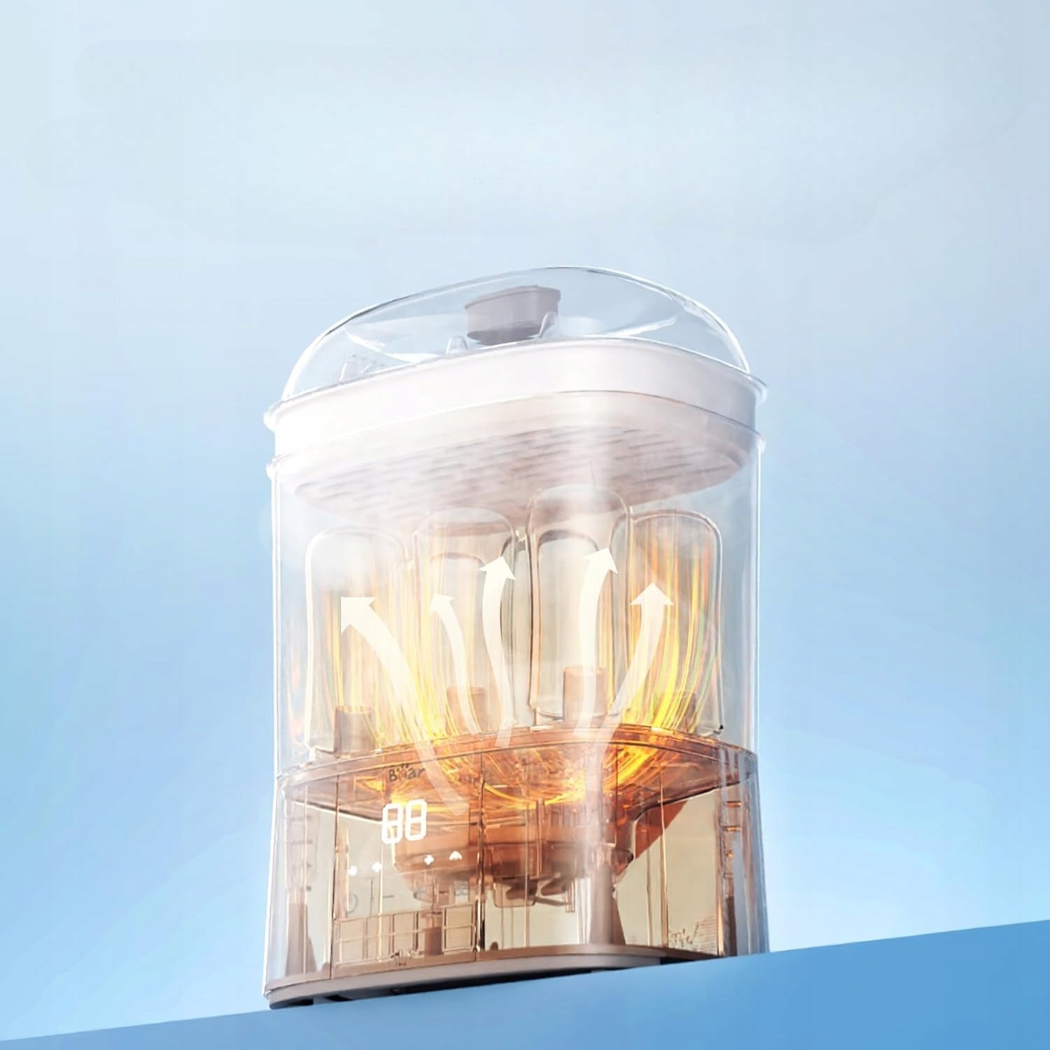 Bear Baby Bottle Sterilizer with Drying Function, 4-in-1 Medical device no