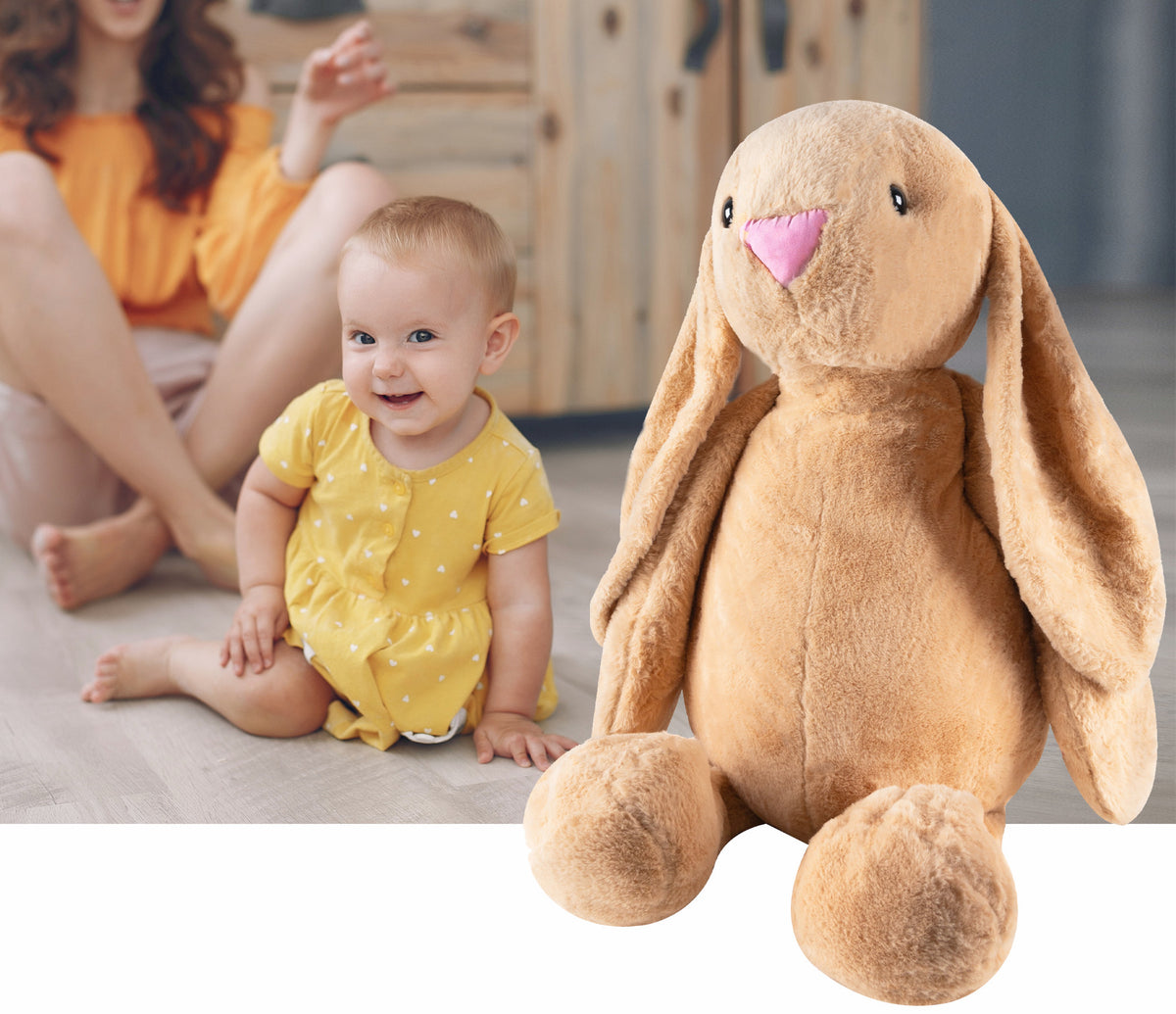 Bear Plush Toy Pillow Large Plush Hare 120cm Hugging XXL Toy Brand Gotel