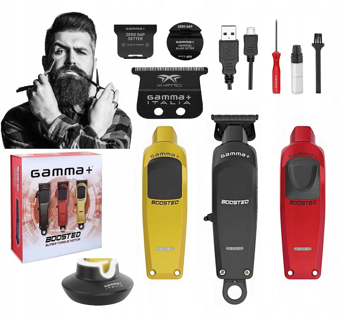 Beard Gamma+ Boosted Hair Trimmer with Removable Case Wireless