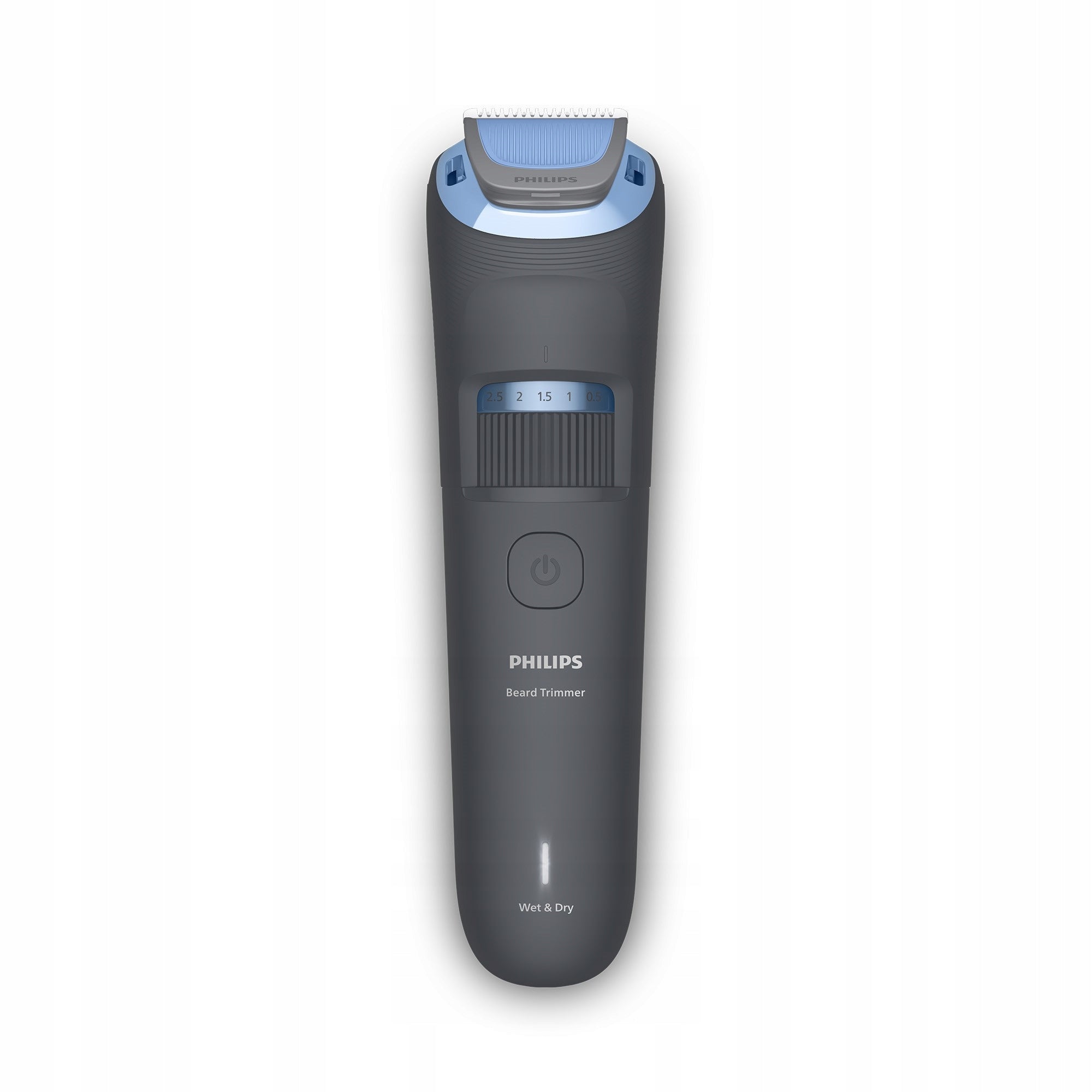 Beard trimmer 20 length settings series 3000 Philips BT3617/15 Dominant color blue