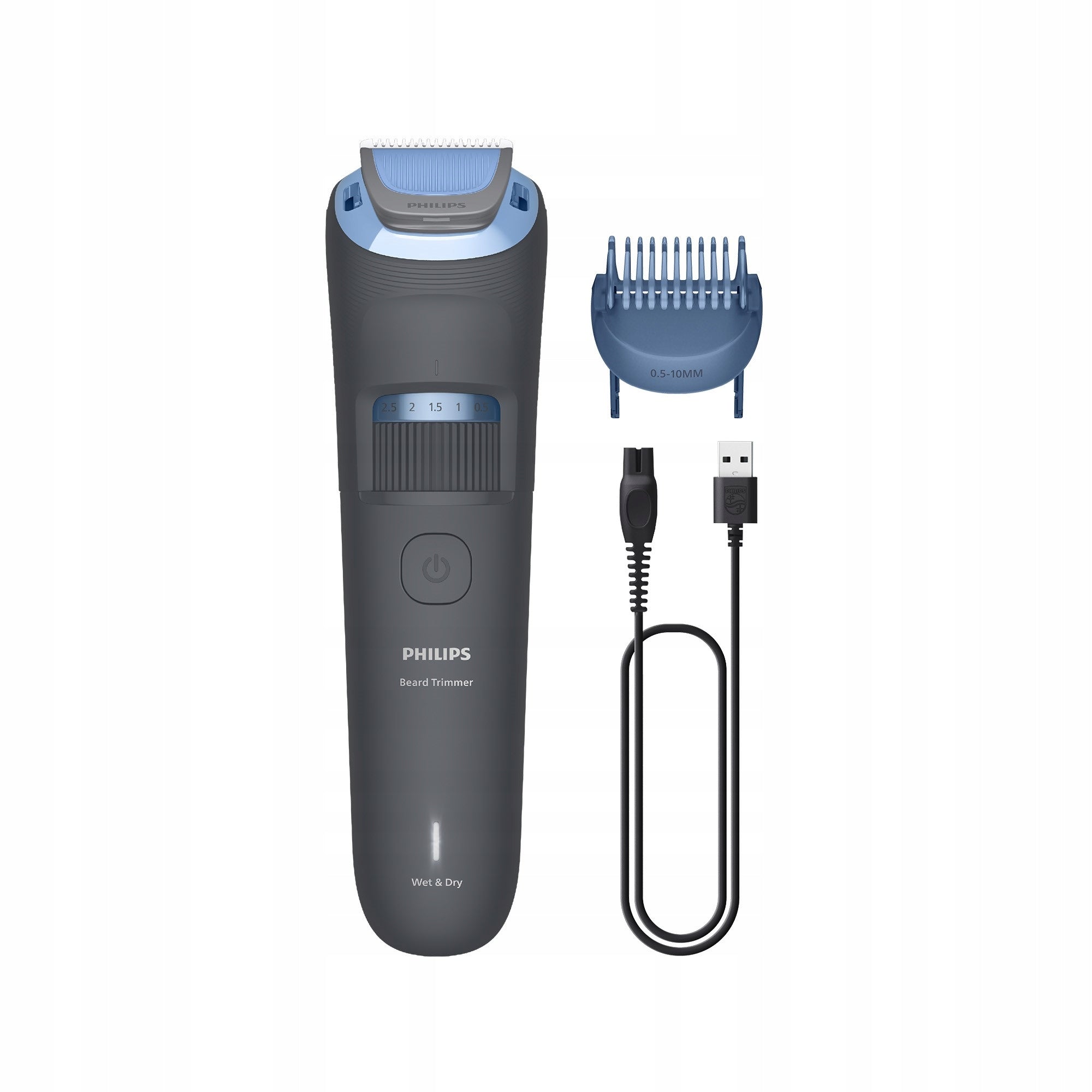Beard trimmer 20 length settings series 3000 Philips BT3617/15 Washable yes