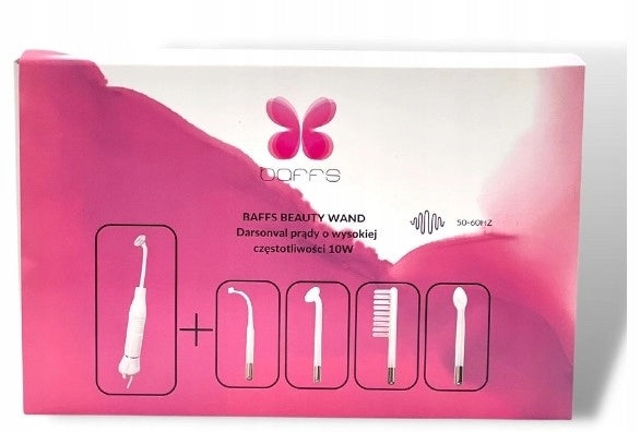 Beauty Wand Darsonval High Frequency Currents 10W BAFFS