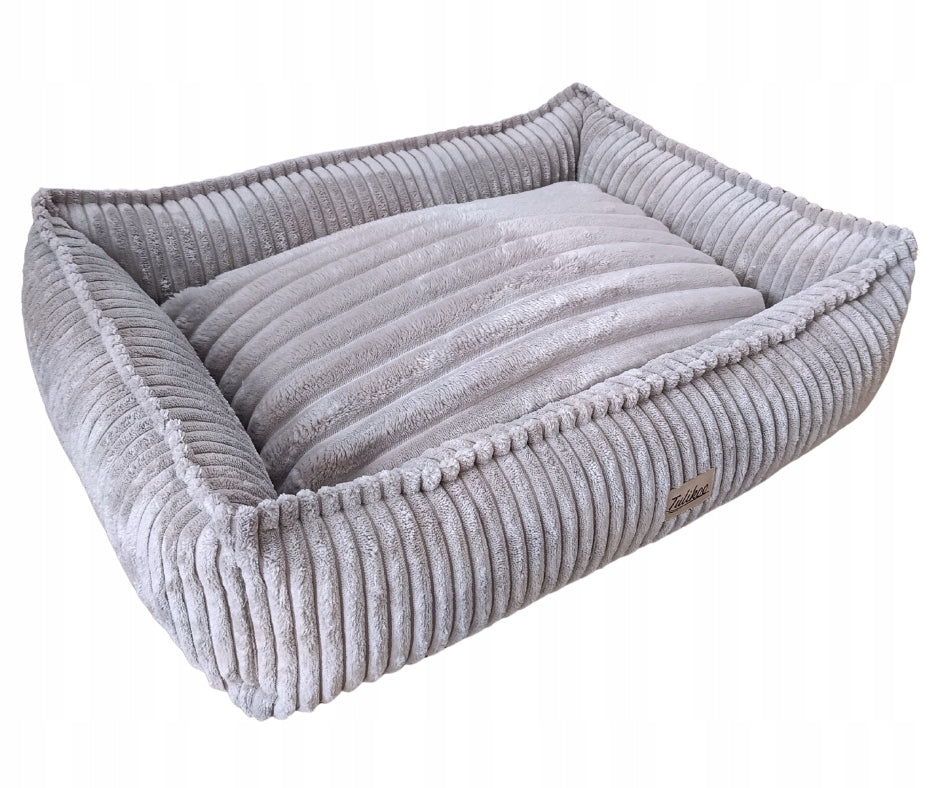 Bed Couch for Small Dog S Corduroy Durable Soft Ash Brand no brand