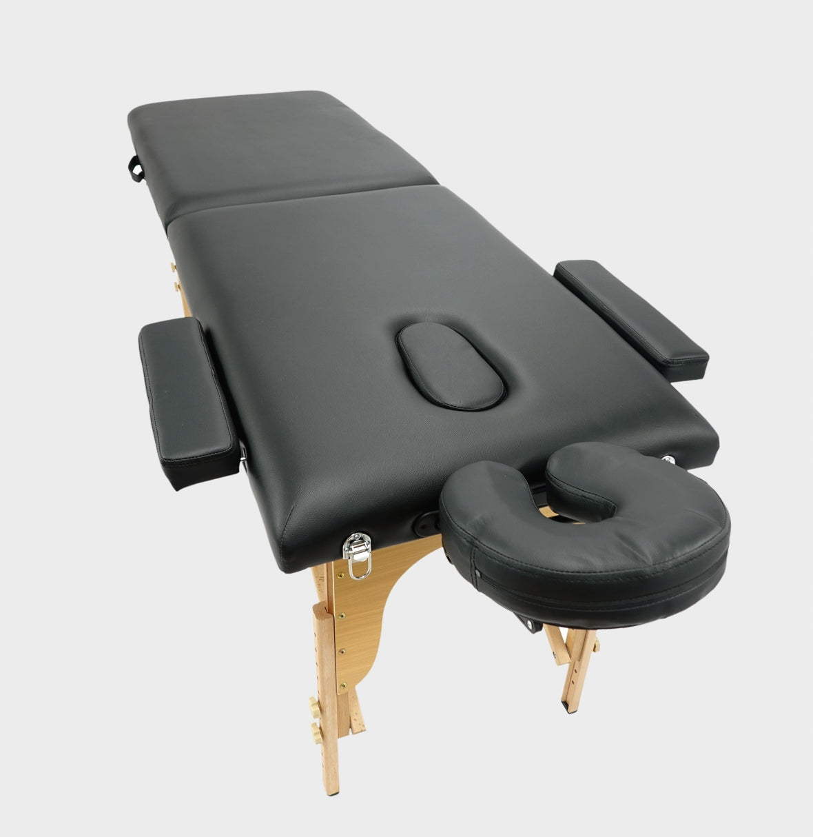 Bed Massage Table Wooden 2 Segment Folding Portable Cover Kind folding table
