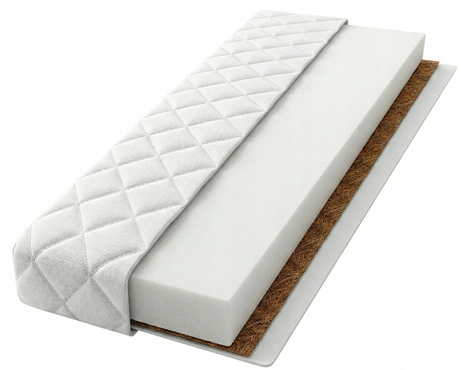Bed Mattress 160x80 Coconut Foam OEKO-TEX Anti-allergic Packaging status original