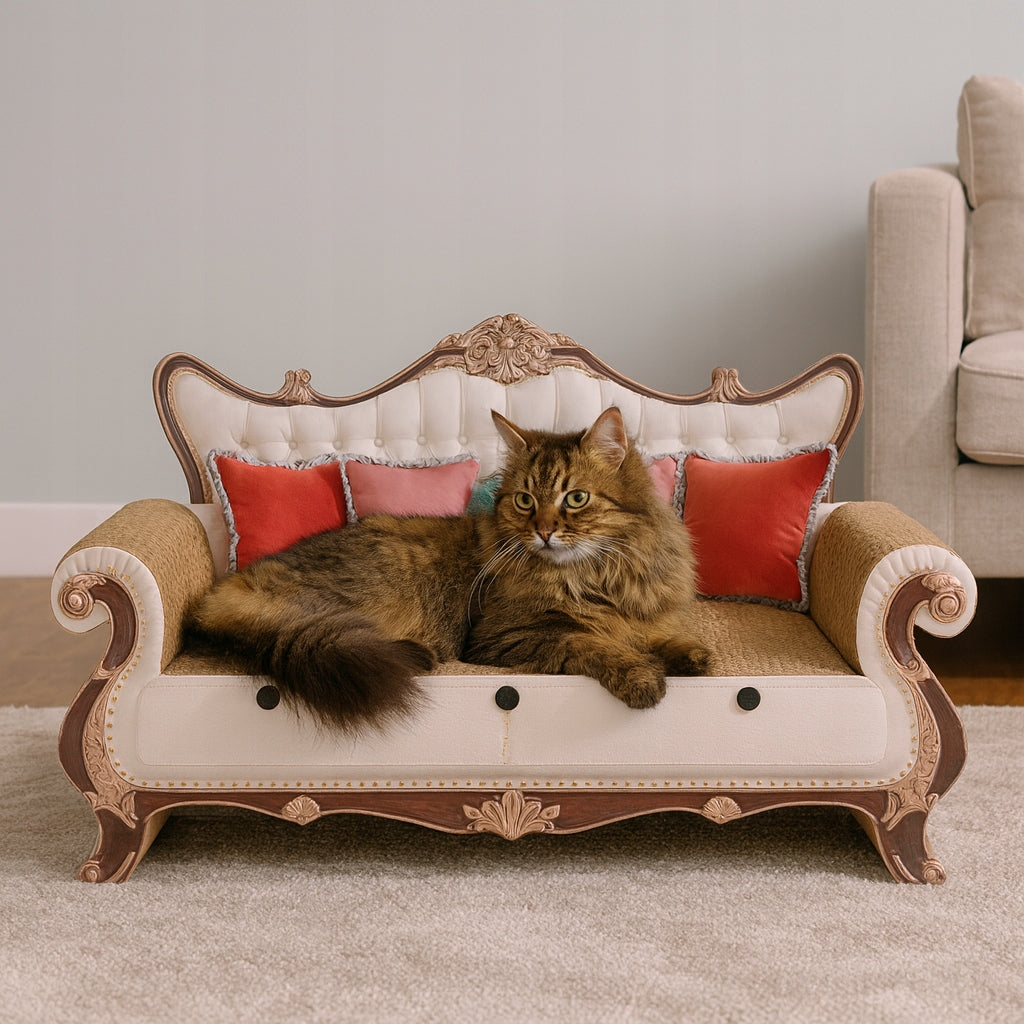 Bed Scratcher Sofa for Cat 3in1 Elegant Couch for Cat Gift Manufacturer code AT004