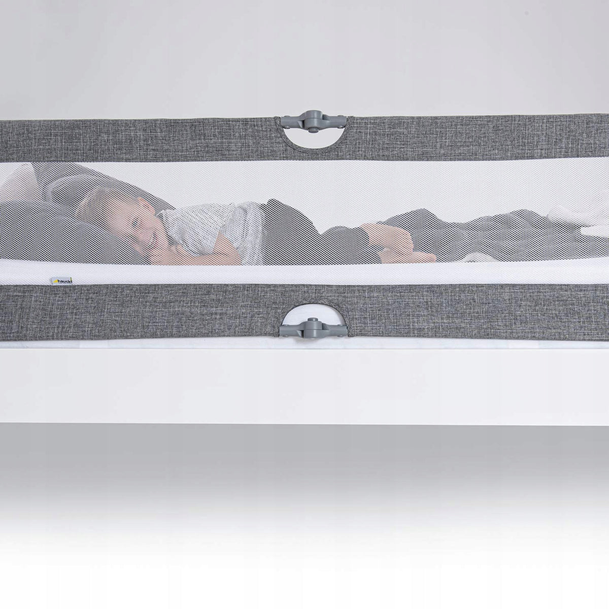 Bed barrier Hauck grey folding 150 x 50 cm Manufacturer code Sleep N Safe Plus