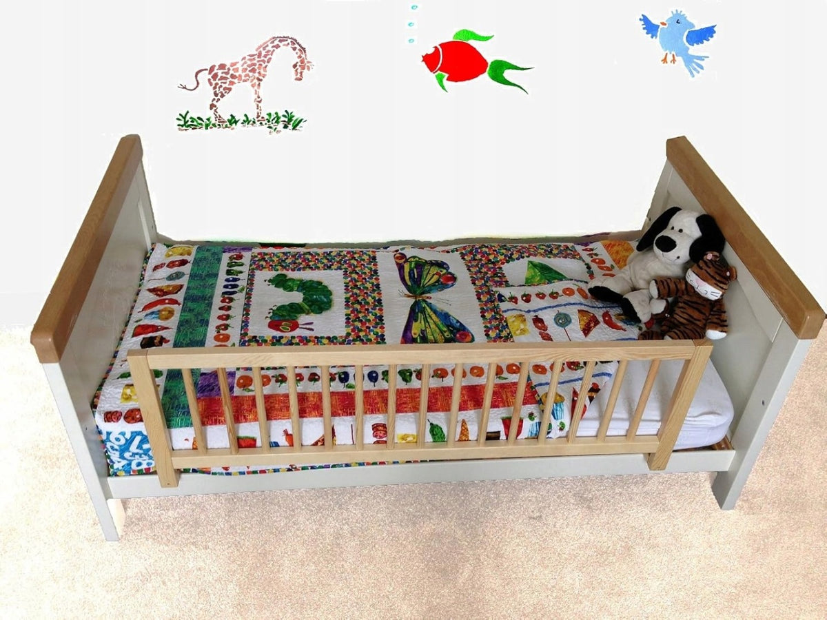 Bed barrier Safetots wooden 110 cm natural protective Manufacturer code 5060277040135