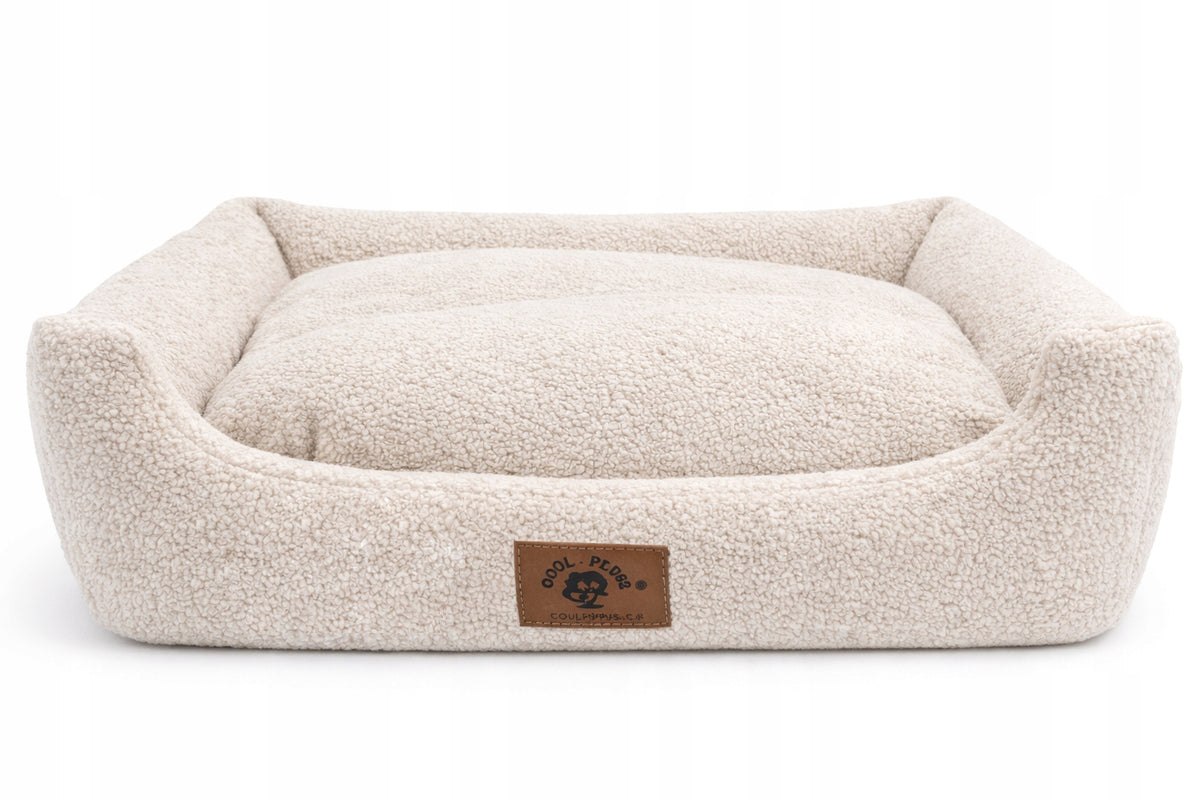 Bed bed couch dog bed couch 95x75 LAMB boucle Brand Odol-Plusz
