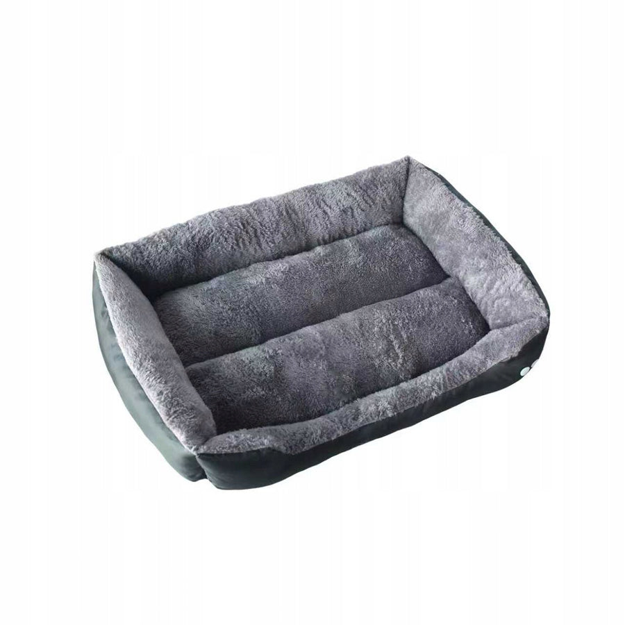 Bed for dog, cat L: 60x45x14, grey, WATERPROOF BOTTOM Packaging status original