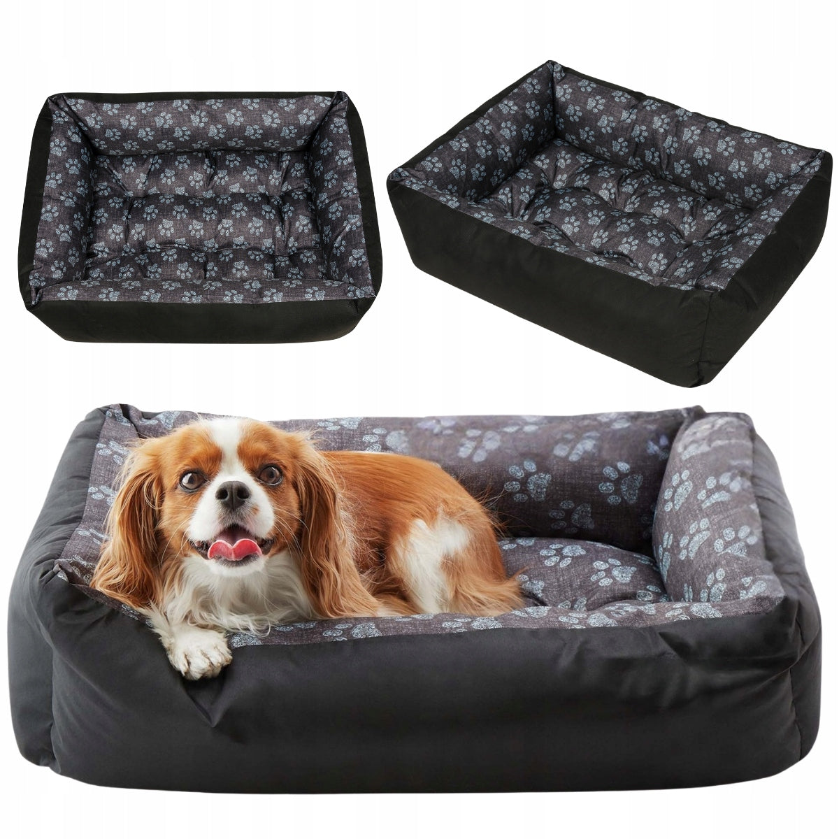 Bed sofa dog bed couch basket waterproof 70x55 PAWS LEN