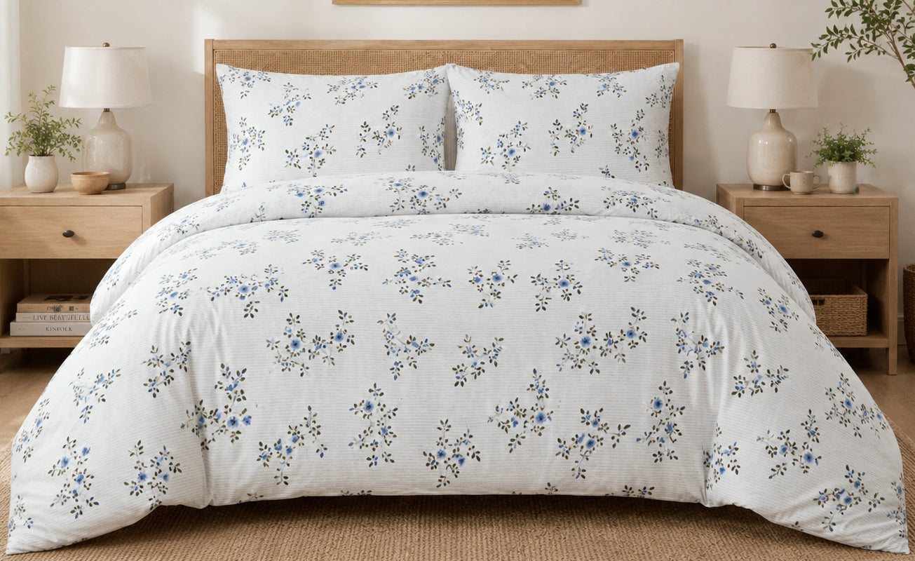 Bedding 160x200 set NON-SLIP anti-allergic SATIN PATTERNS Brand Strefa Spania
