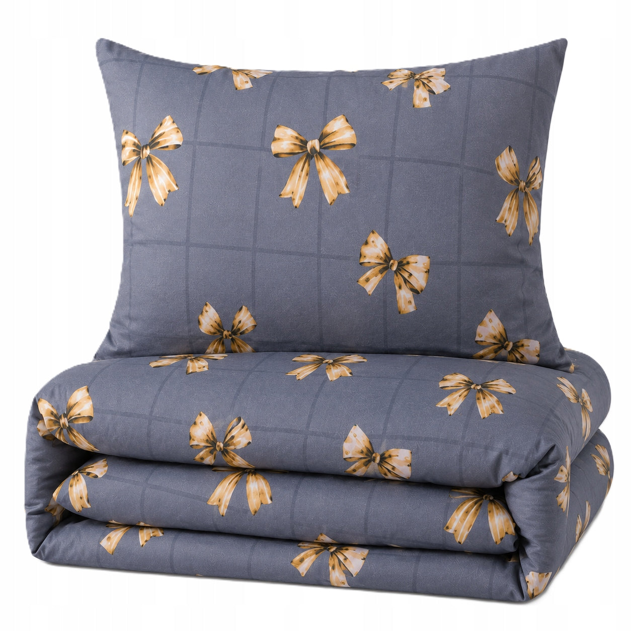 Bedding 160x200 set NON-SLIP anti-allergic SATIN PATTERNS Packaging status original