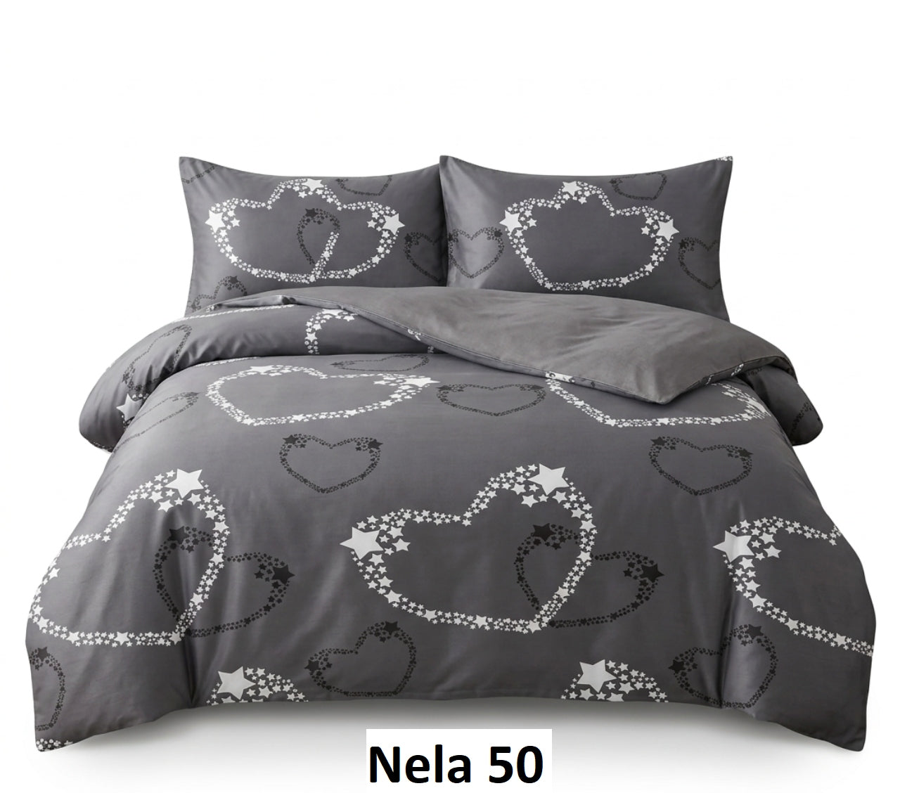 Bedding Cotton Satin 200x220 + 2x70x80 NELA Designer Set Packaging status original
