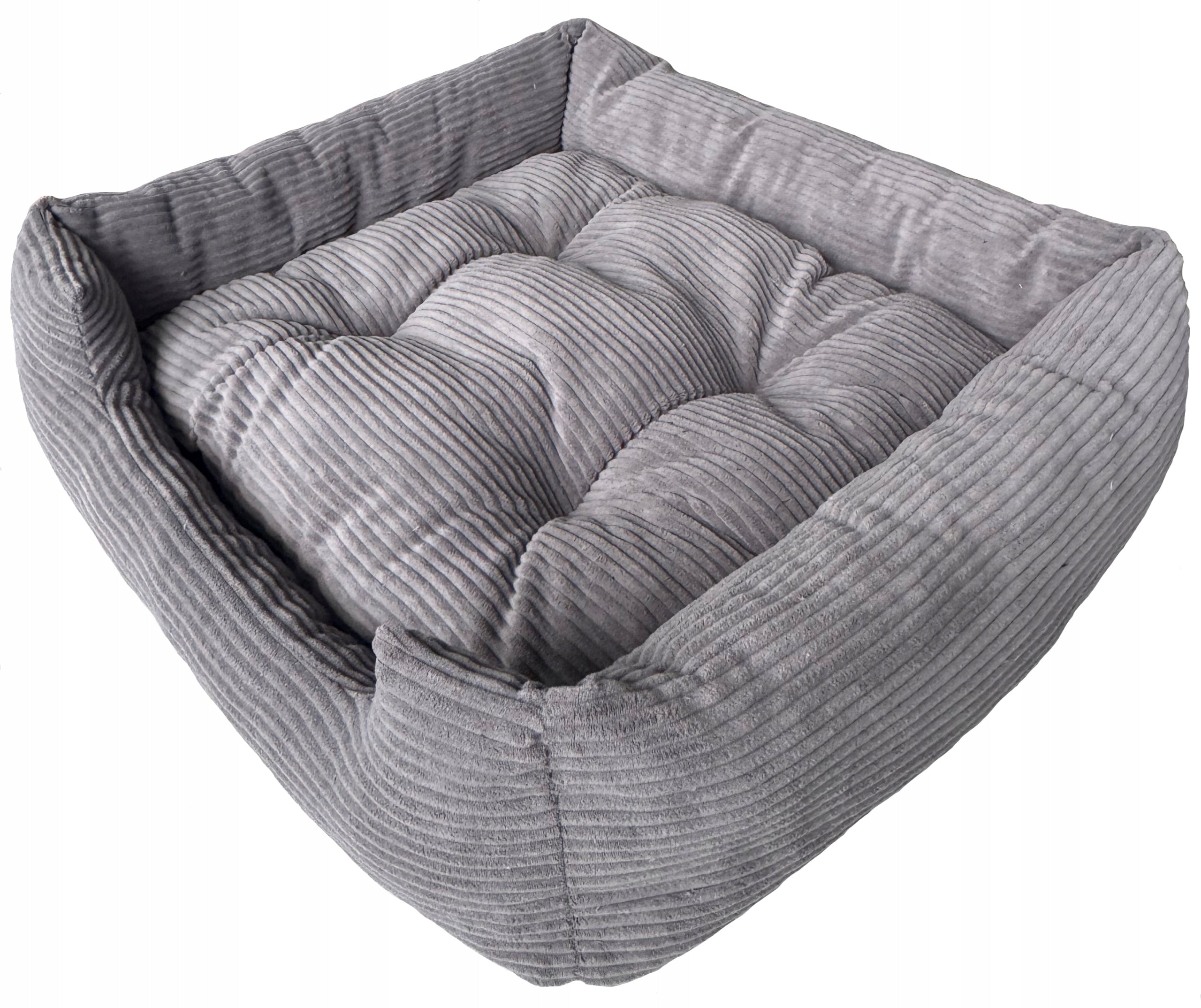 Bedding Cushion SOFT PLUSH 75x65cm AXS grey corduroy Manufacturer code 1000