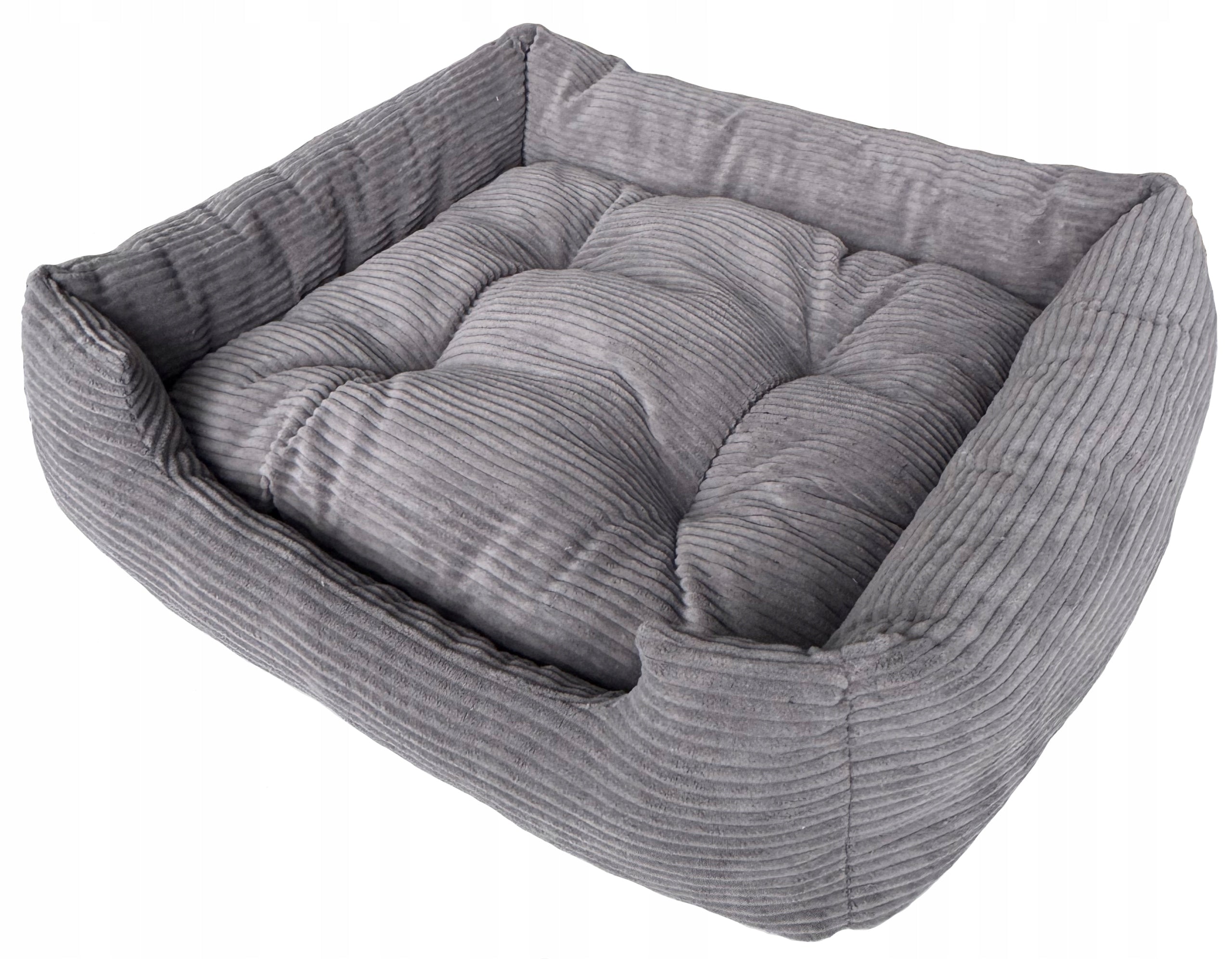 Bedding Cushion SOFT PLUSH 75x65cm AXS grey corduroy Packaging status original