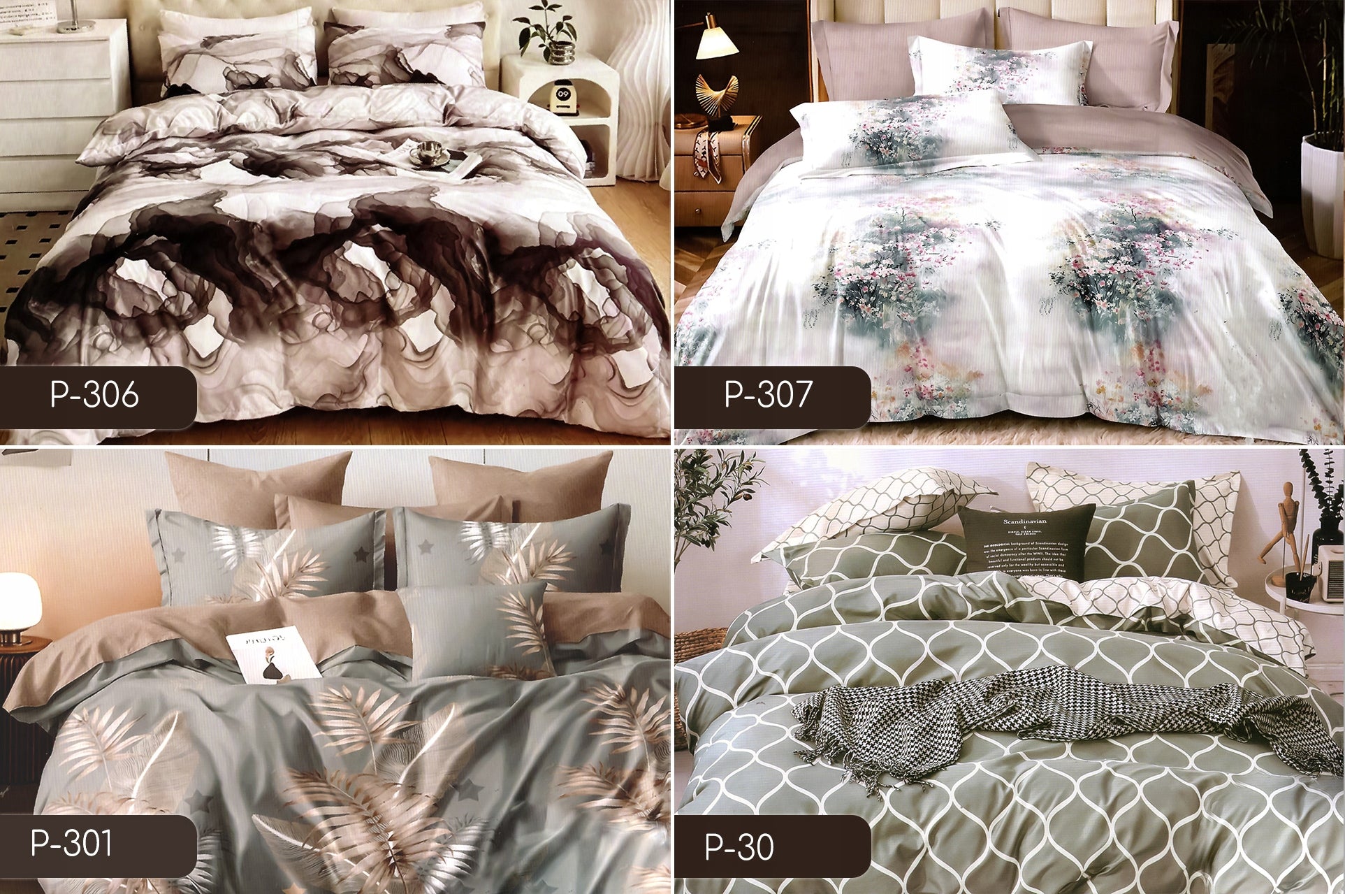 Bedding Paris 220x200 set Cotton Double-sided NEW DESIGNS Brand Elway