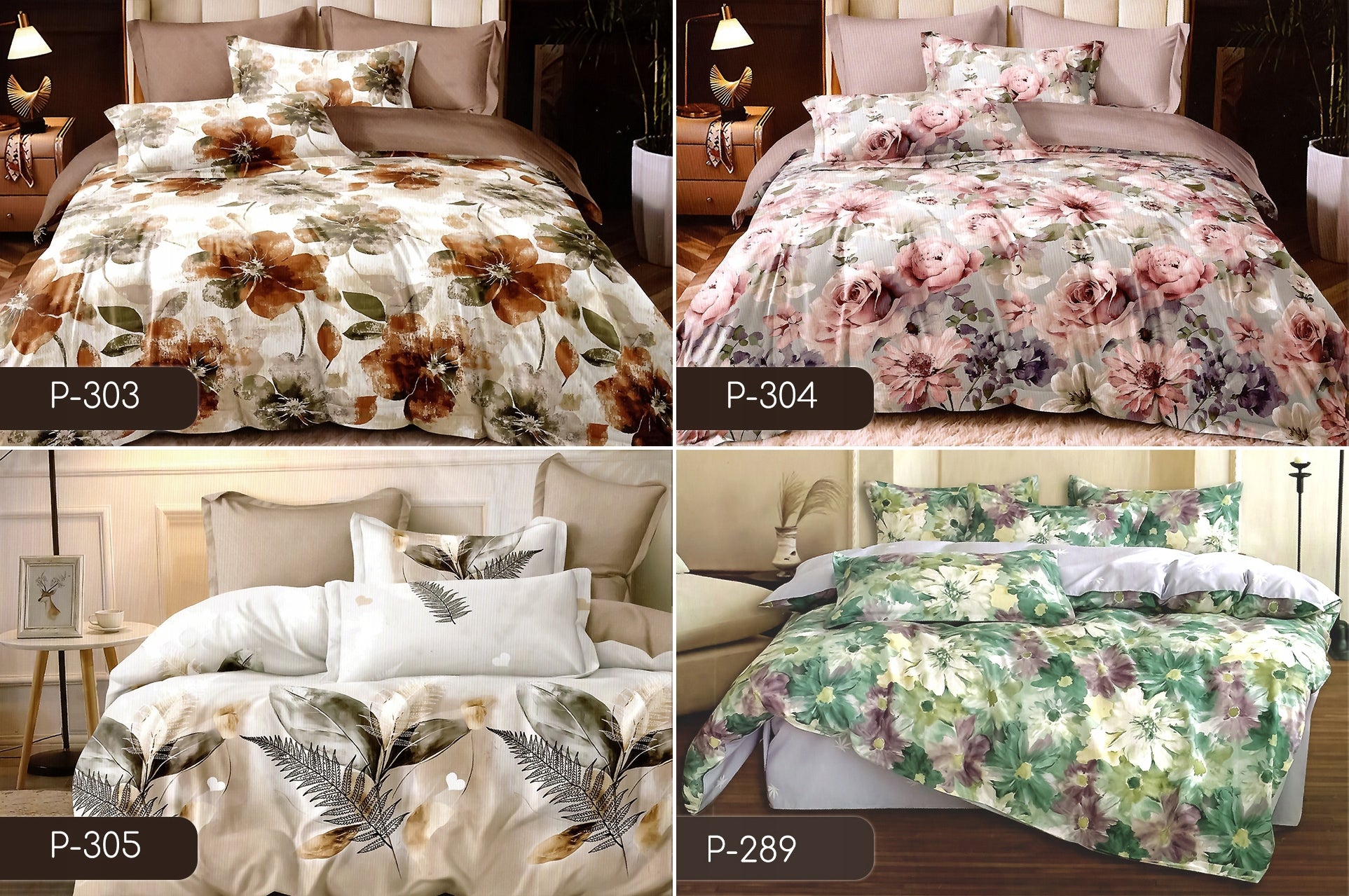 Bedding Paris 220x200 set Cotton Double-sided NEW DESIGNS Manufacturer code 5900178910222