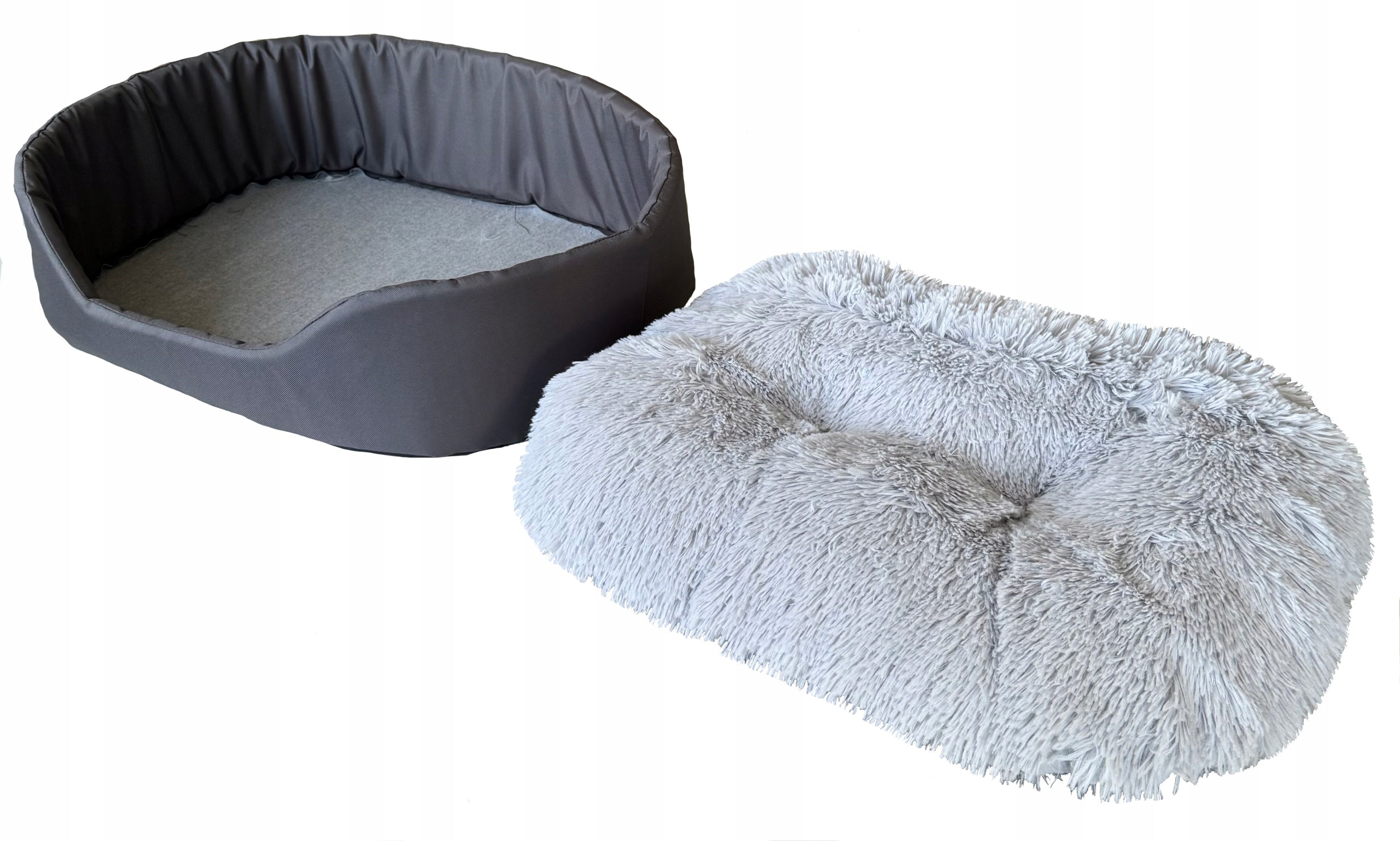 Bedding Playpen soft fluffy for cat dog L 70x55cm LEO Brand Extrasen