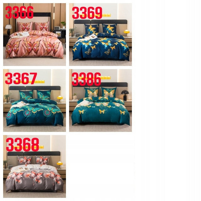 Bedding Set 160x200 Bedding +2x Pillowcase 70x80 Lots of Patterns Brand no brand