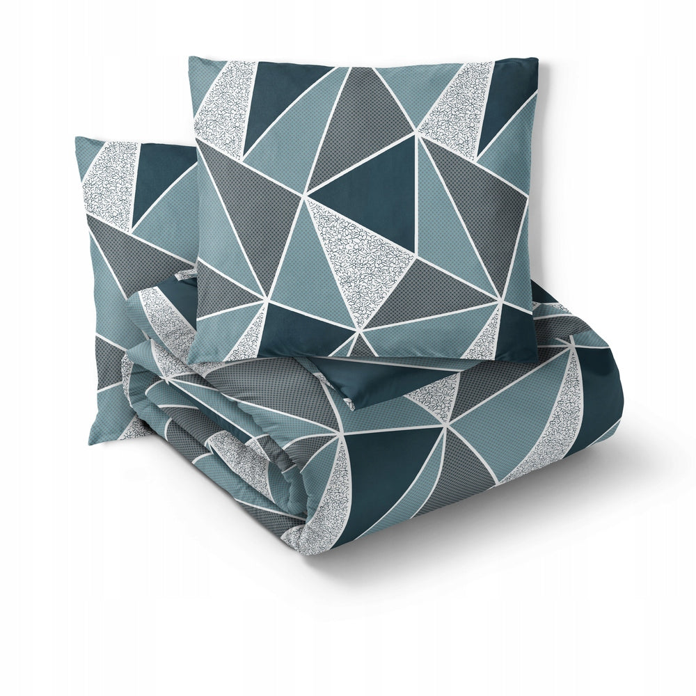 Bedding set 160x200 + 2x70x80, 100% Cotton, 140g/m2, pattern: 1261