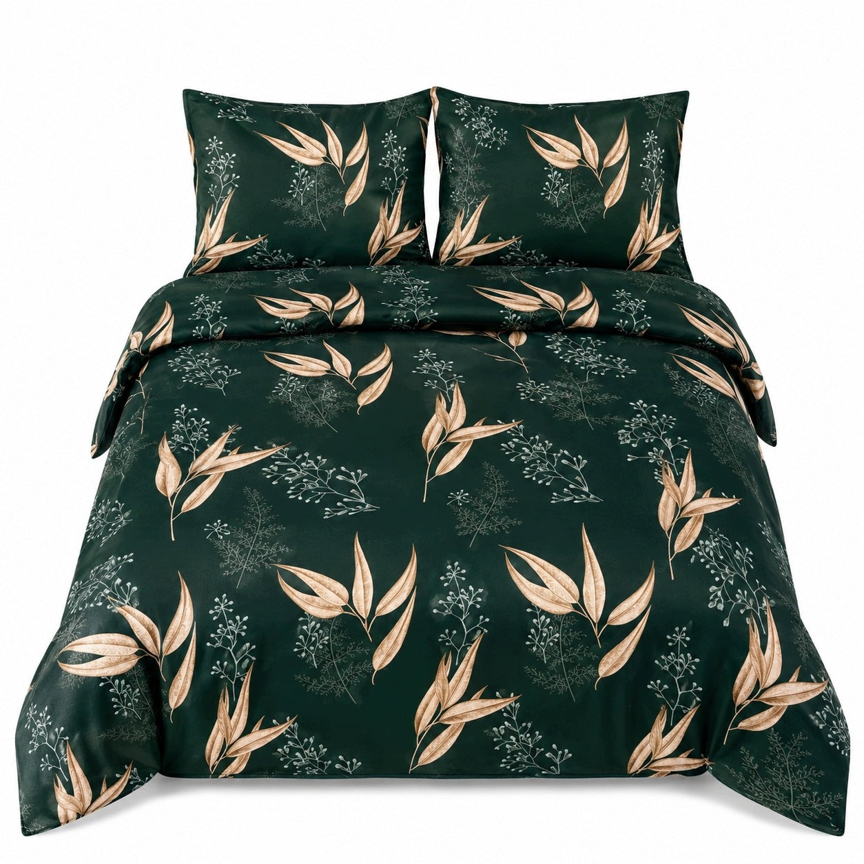 Bedding set 180x200 3 piece microfiber zipper lots of designs
