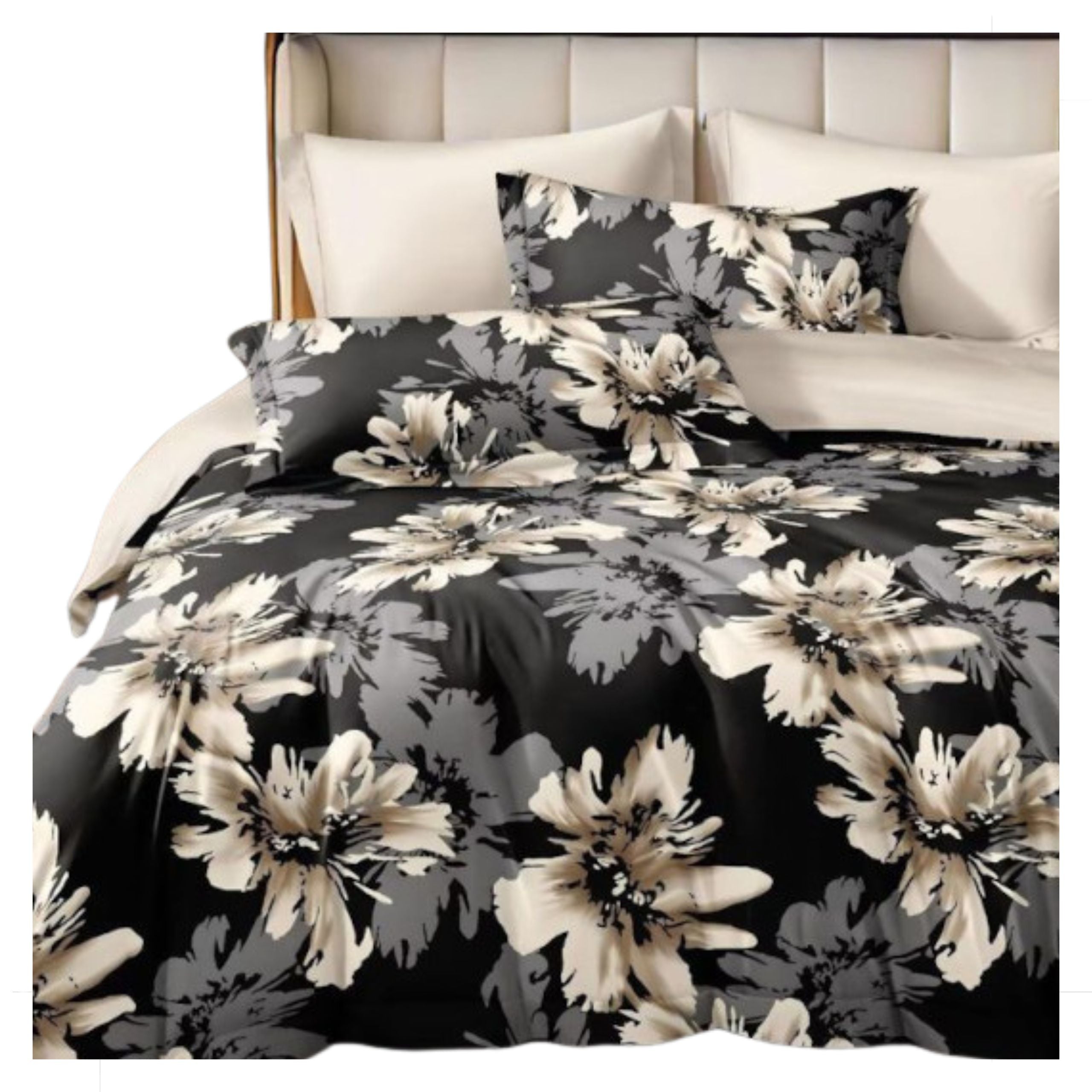 Bedding set 200x220 + 2 Pillowcases 70x80 Double-sided NICE Delicate PATTERNS