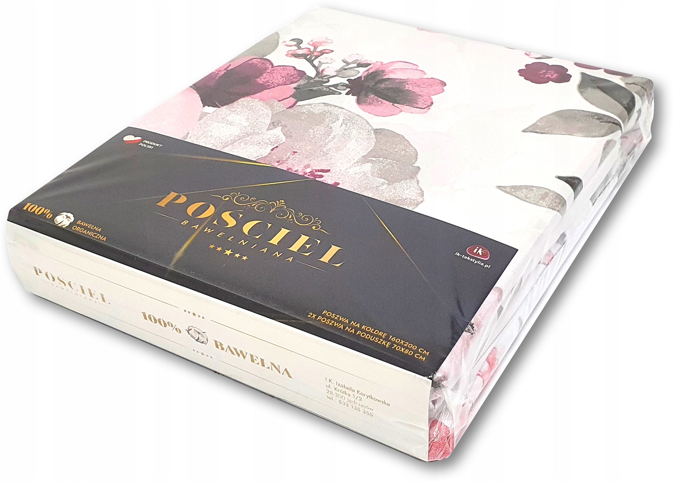 Bedding set 220x200 cm Cotton Poland 100% Cotton pattern with 7 Manufacturer code IK Izabella Korytkowska HOME POLSKA